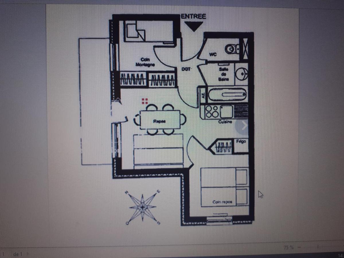 Valfrejus - Appartement "L'Erable" Les Chalets De Florence 2 - Chaleureux Et Fonctionnel - Plein Centre A Cote Des Telecabines - 4 A 7 Pers Bagian luar foto